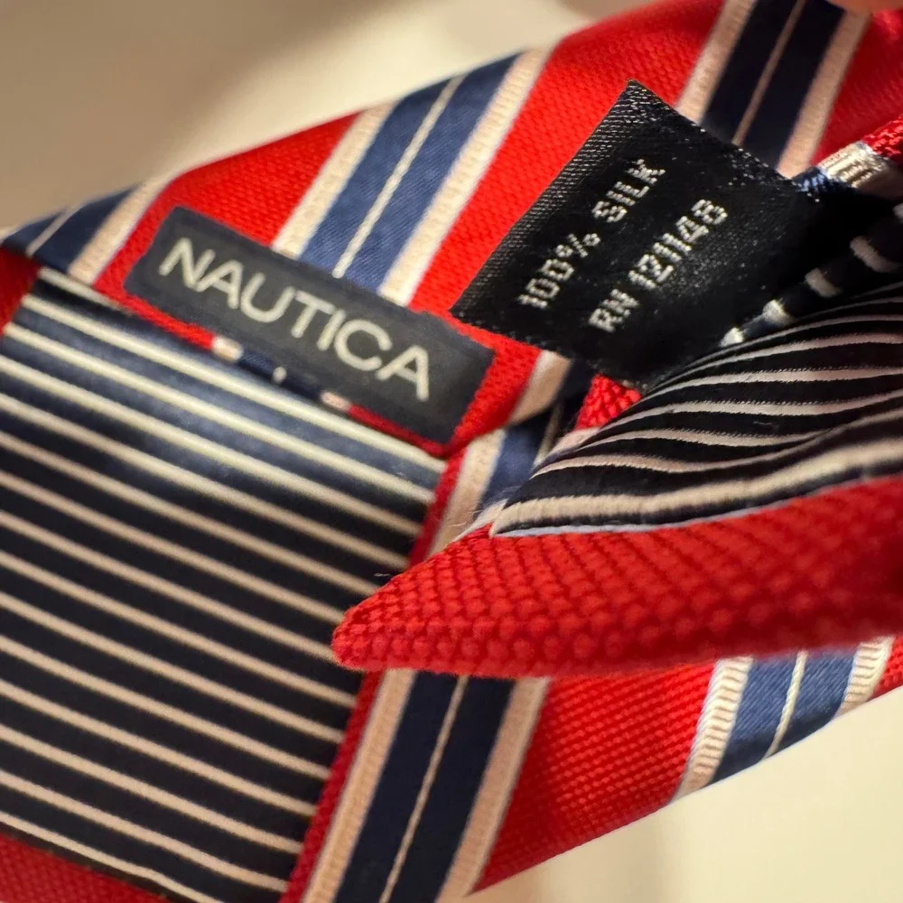 Nautica red blue